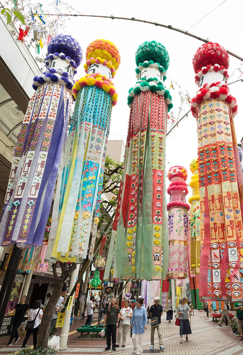 Tanabata Festival also encouraged by Date Masamune
