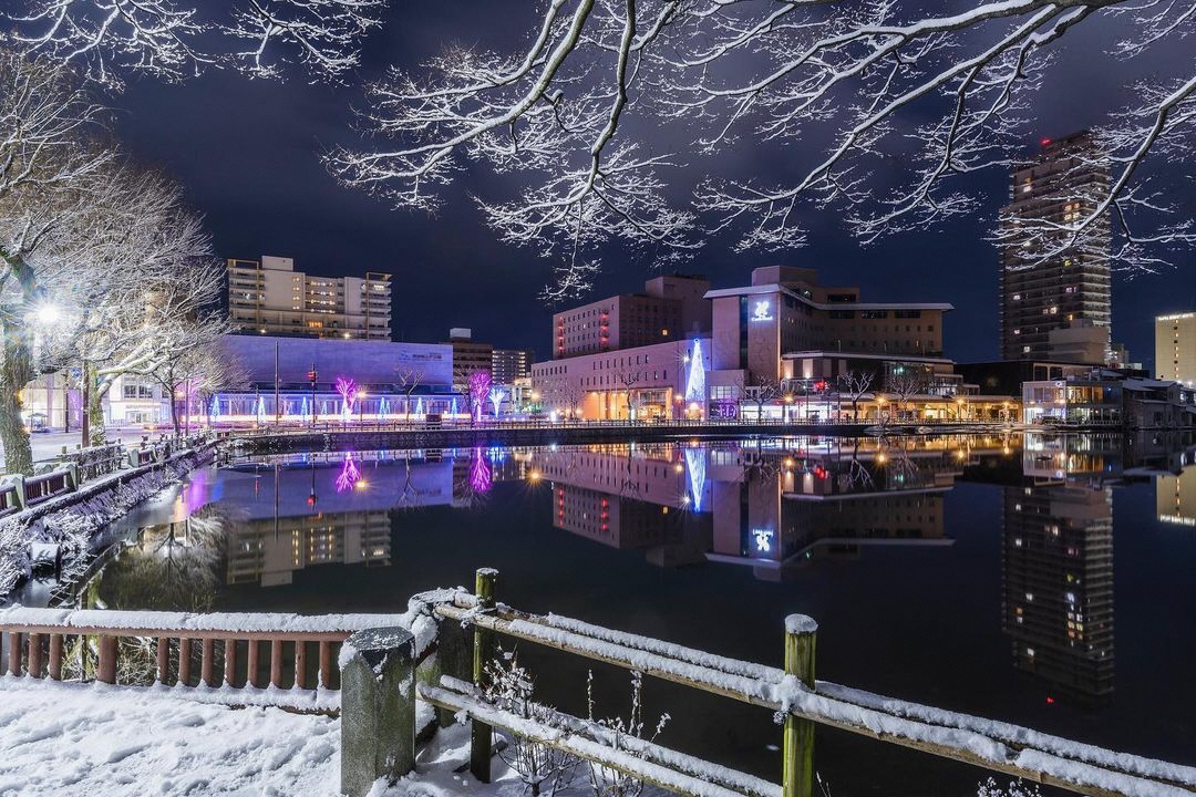 Akita City/An event held in the central city area “Nakaichi Winter Park”