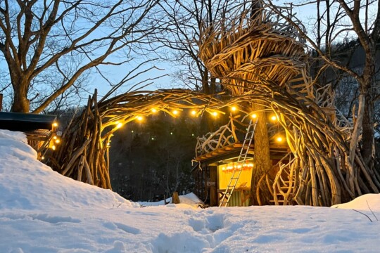 Fukushima City/Take on the ultimate outdoor experience “Winter Camp” that can only be enjoyed in winter