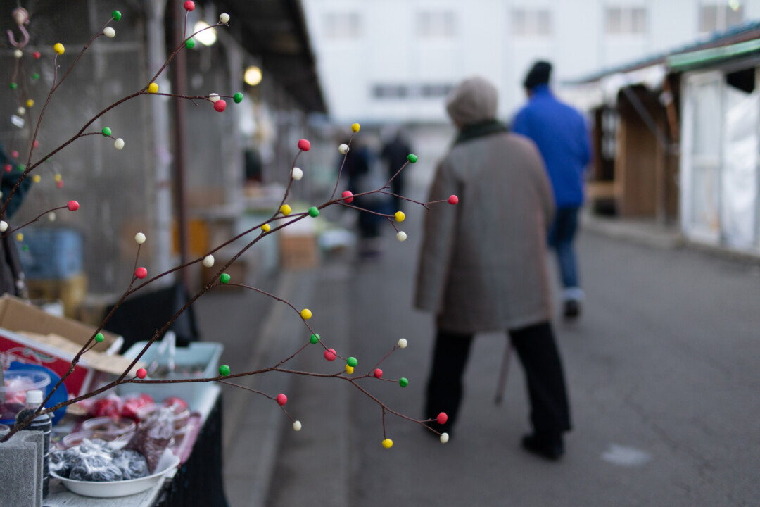 Morioka City/Mizuki Dango, a traditional culture that colorfully colors the New Year holidays