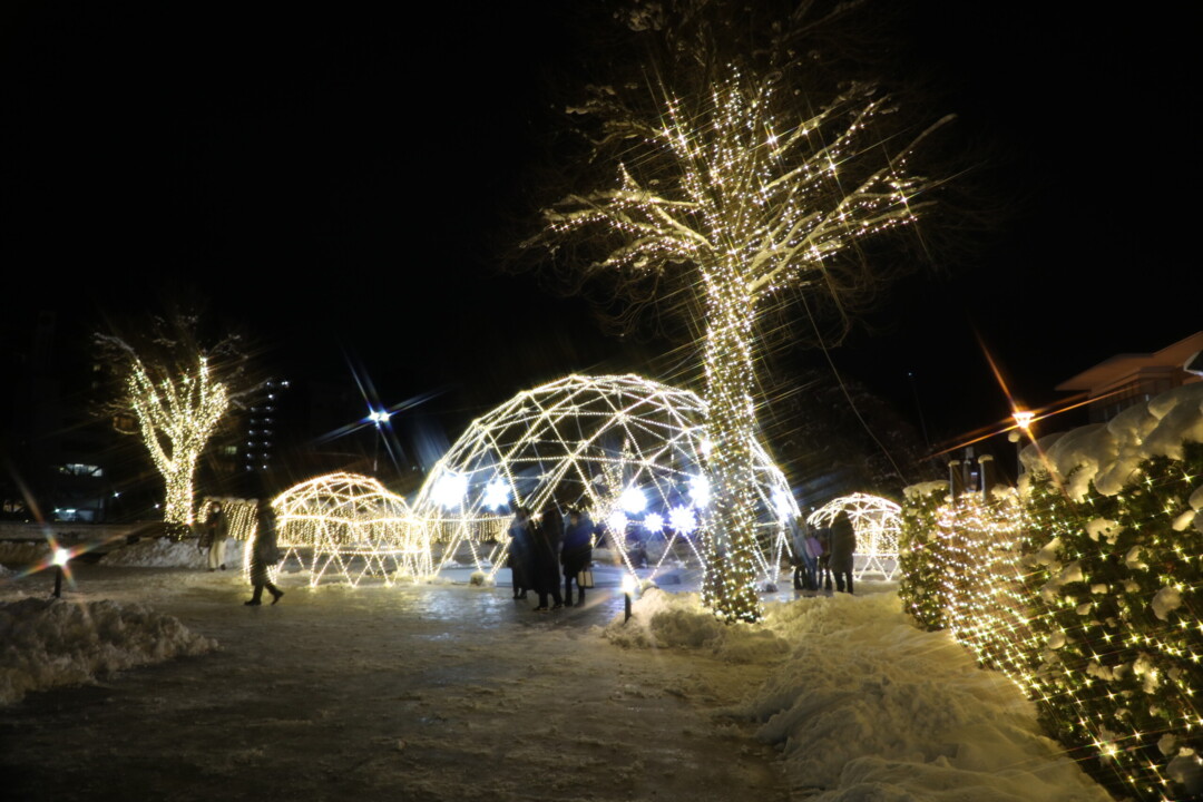 เมืองโมริโอกะ/จัดขึ้นเป็นครั้งแรก! “Morioka Illumination Bright” ที่ส่องสว่างทั่วเมือง
