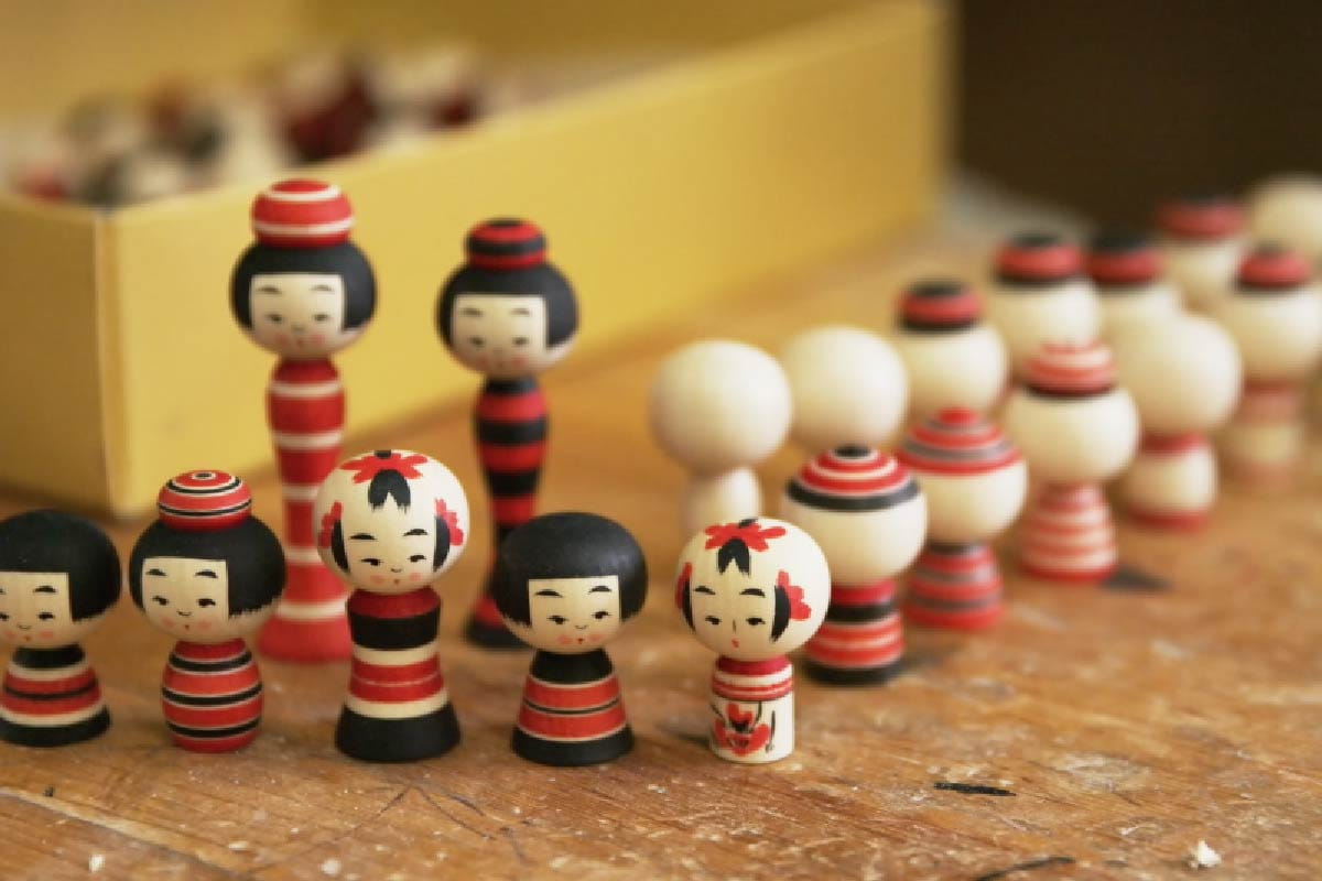 Miyagi traditional kokeshi