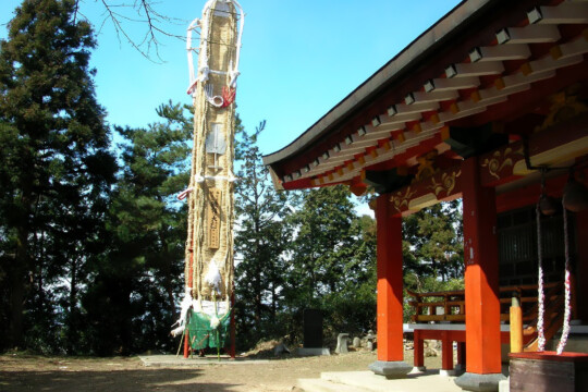 福島市／在與草鞋祭有淵源的信夫山・羽黒神社祈求腿腳健壯