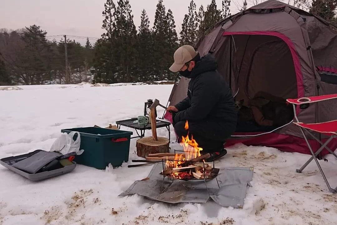 福島市／挑戰僅在冬季才能品味的極致戶外體驗「冬季露營」