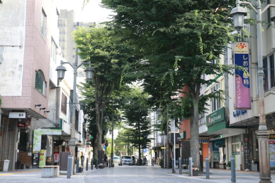 福島市／散步三條站前街道，接觸地方生活