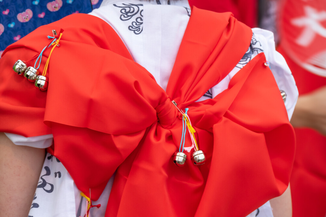 青森市/穿上跳人(HANETO)服裝參加「青森睡魔祭」