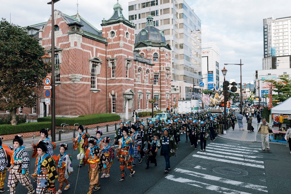 盛岡市/在盛岡秋祭山車與盛岡繫溫泉中沉浸於歷史浪漫