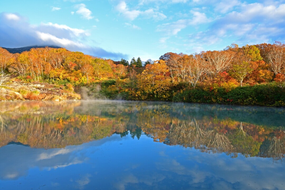 青森市／城ヶ倉大橋　視界いっぱいに広がる峡谷の秋を“日本一の橋”で味わう