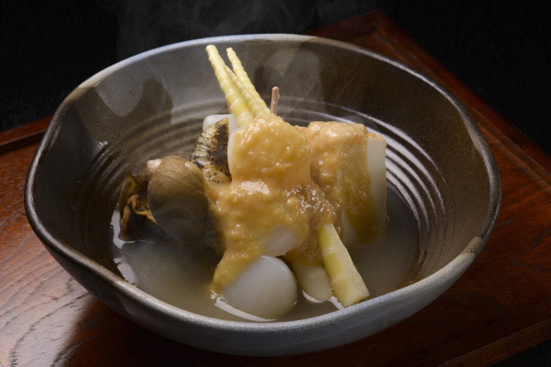 青森市/冬季为船上乘客带来温暖的“姜味噌关东煮”的温暖